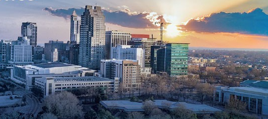 Overlooking Raleigh Skyline