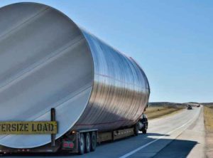 oversized load for specialized logistics services